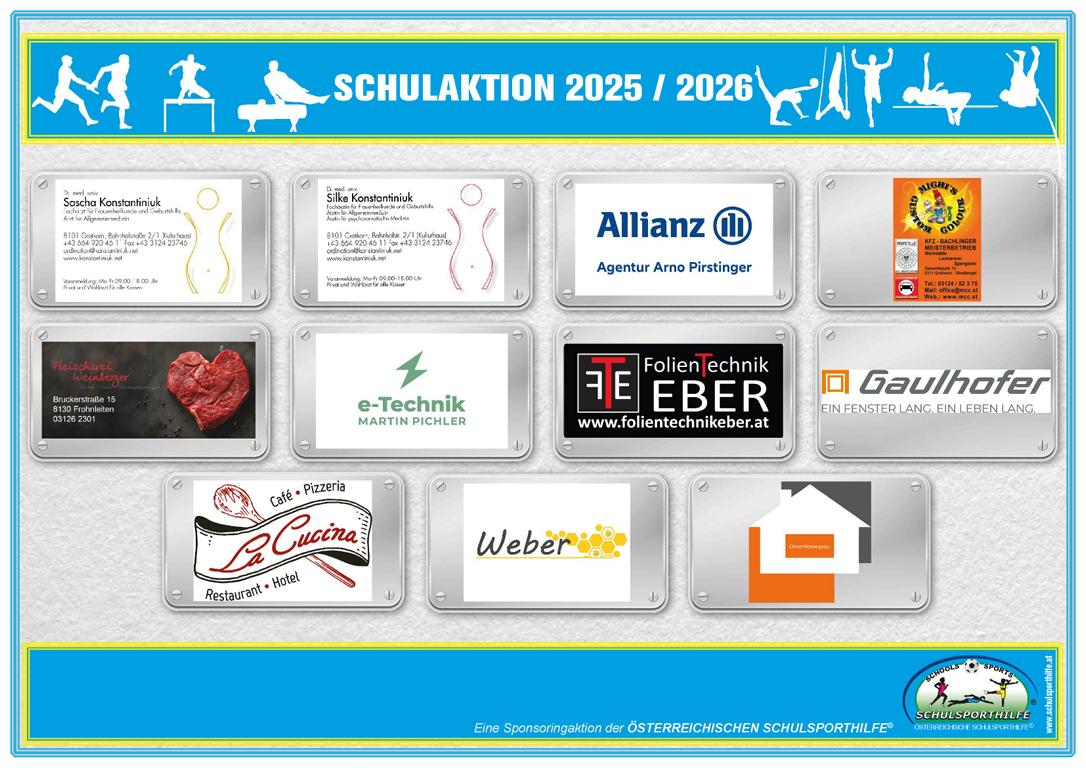 Sponsoren &Ouml;sterreichische Schulsporthilfe