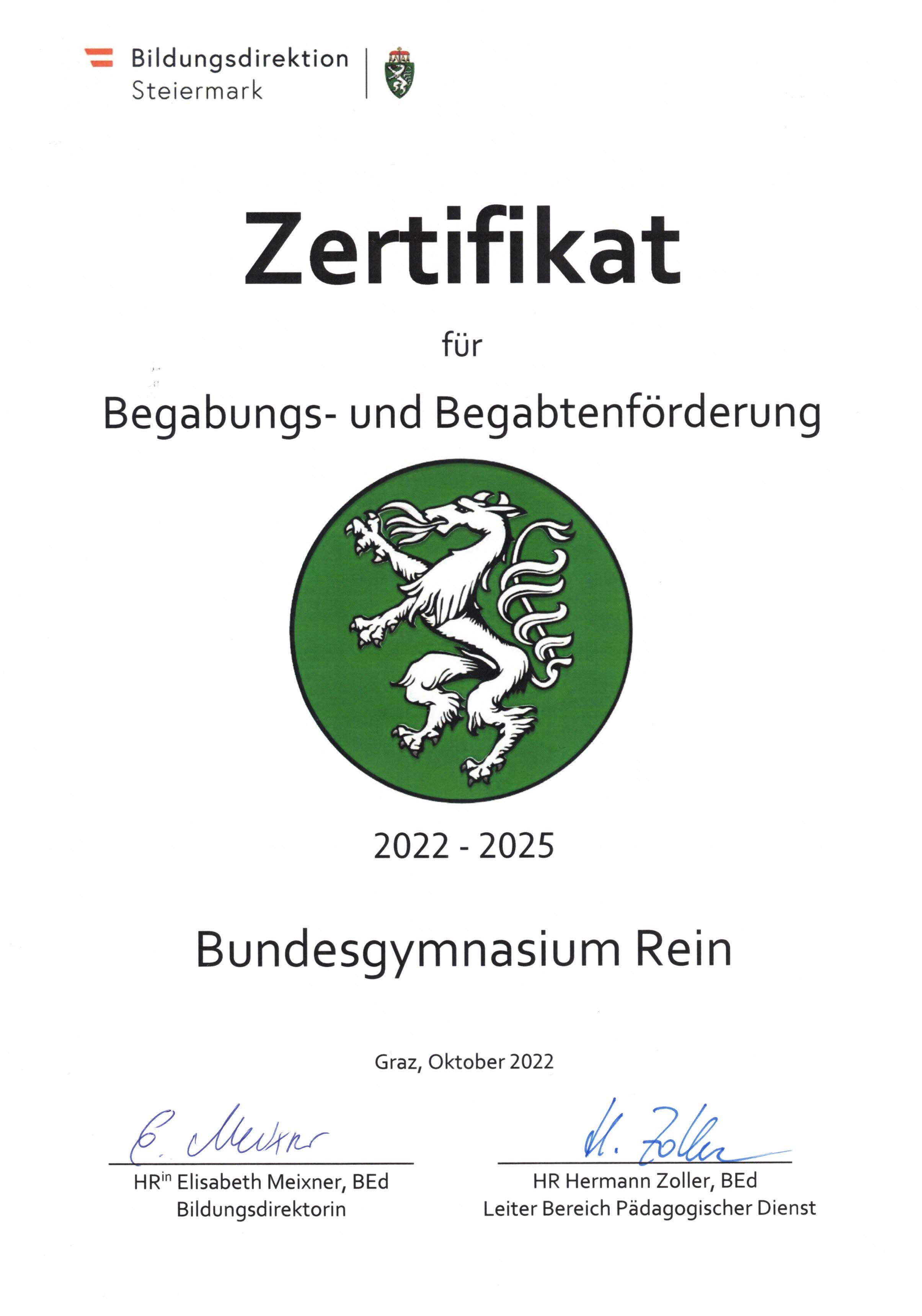 ZertifikatBegabungsfoerderung